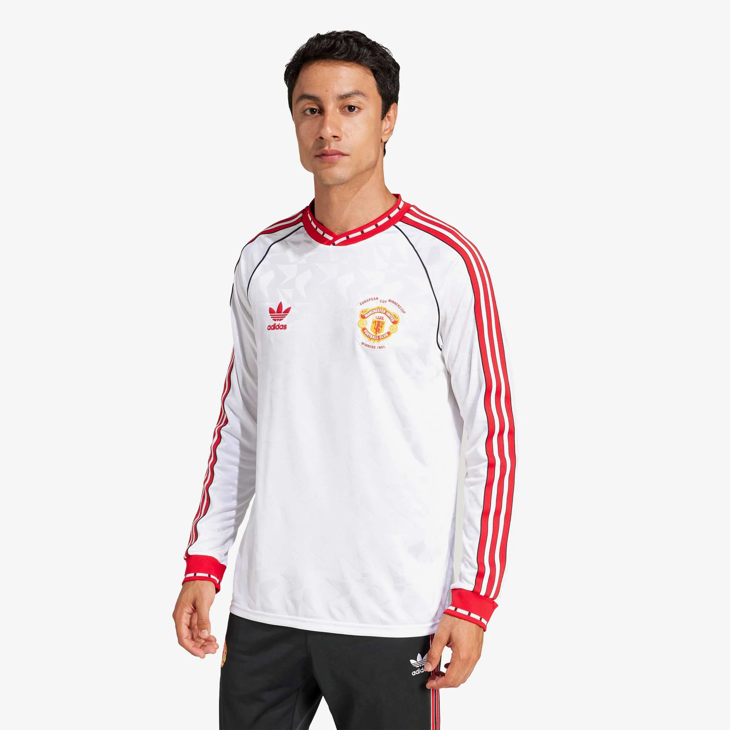 Manchester United '91 Away Long Sleeve Jersey - Image 3