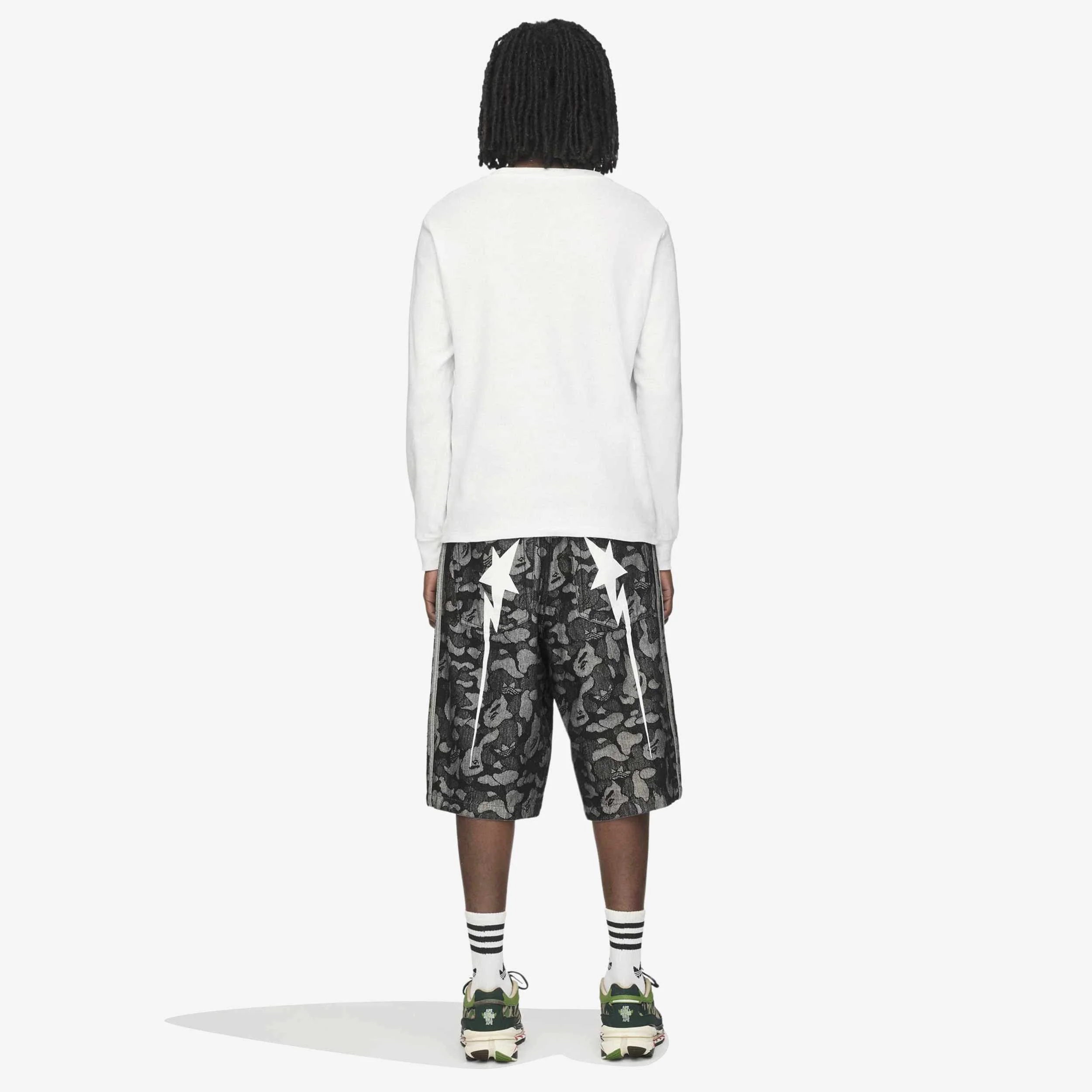 Shark Denim Jorts x BAPE - Image 4