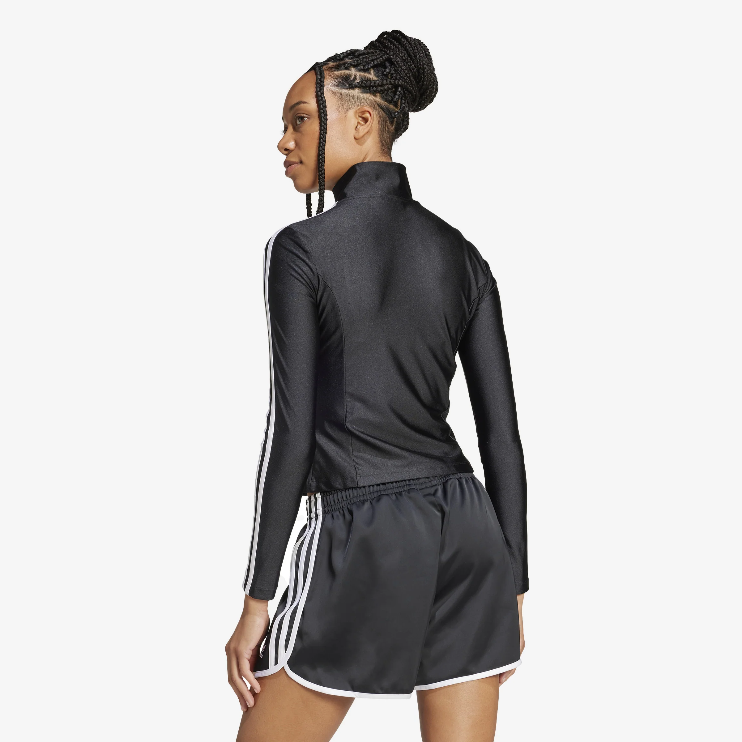 Wmns Adicolor 3 Stripe Slim Track Top - Image 3