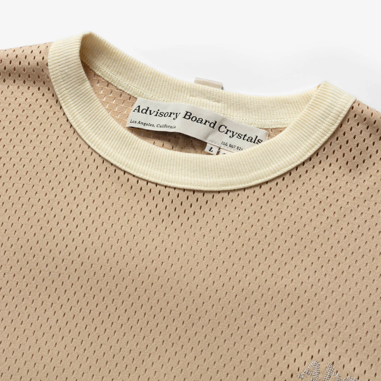 Mesh Short Sleeve Ringer Tee - Image 7