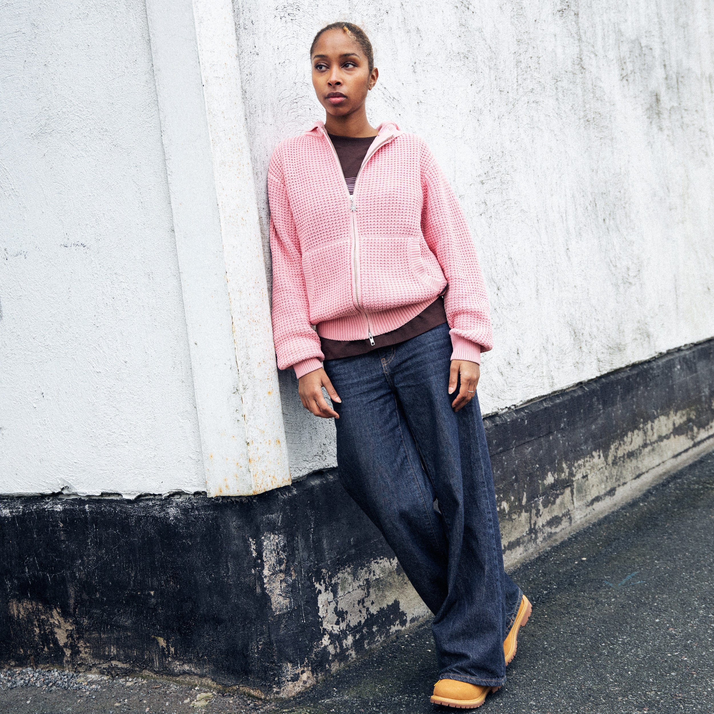 Knit Zip Hoodie - Image 4