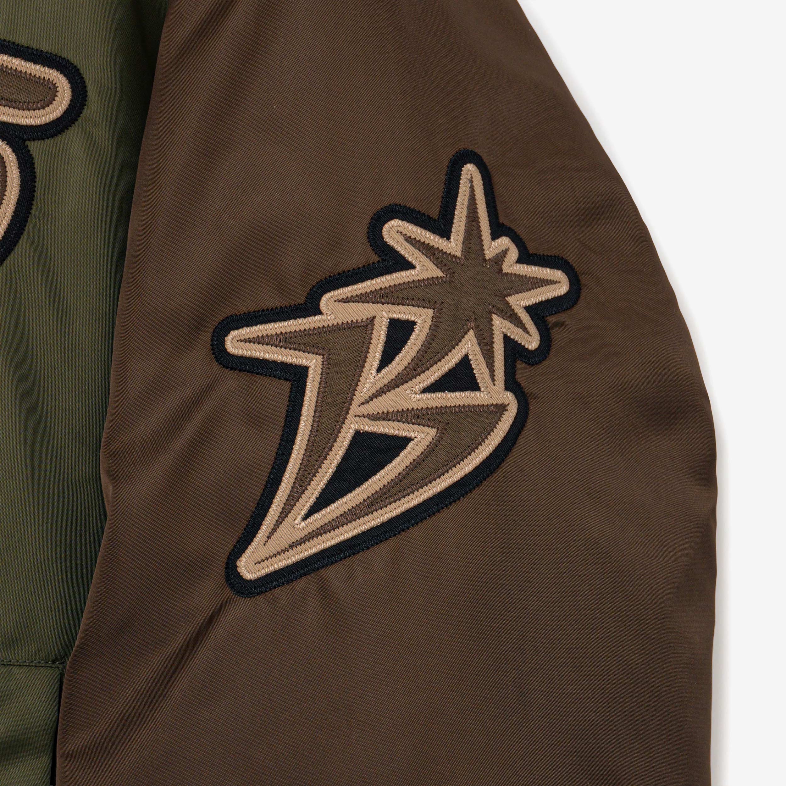 Nylon Varsity Jacket - Image 4