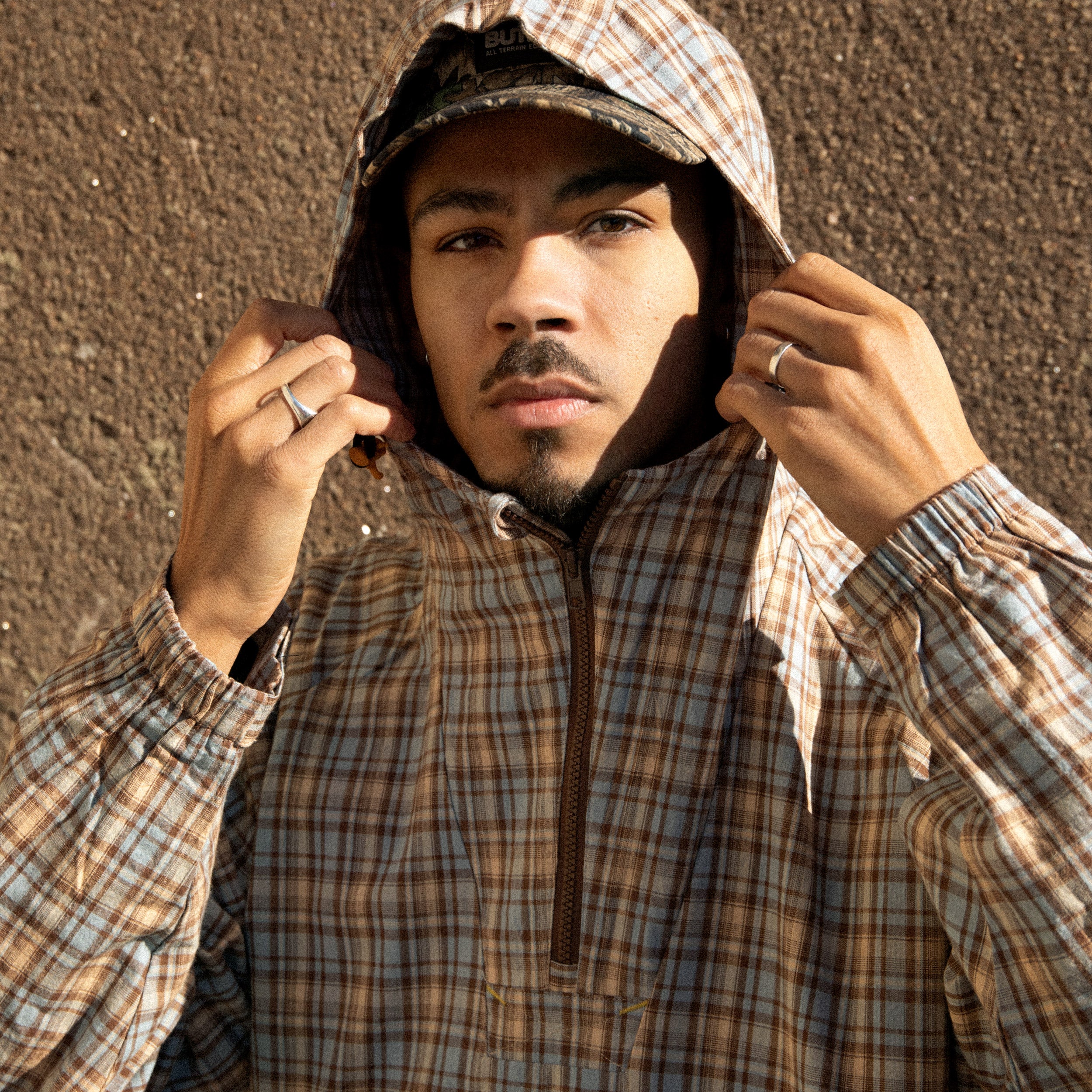 Plaid Equipment Anorak - Image 6