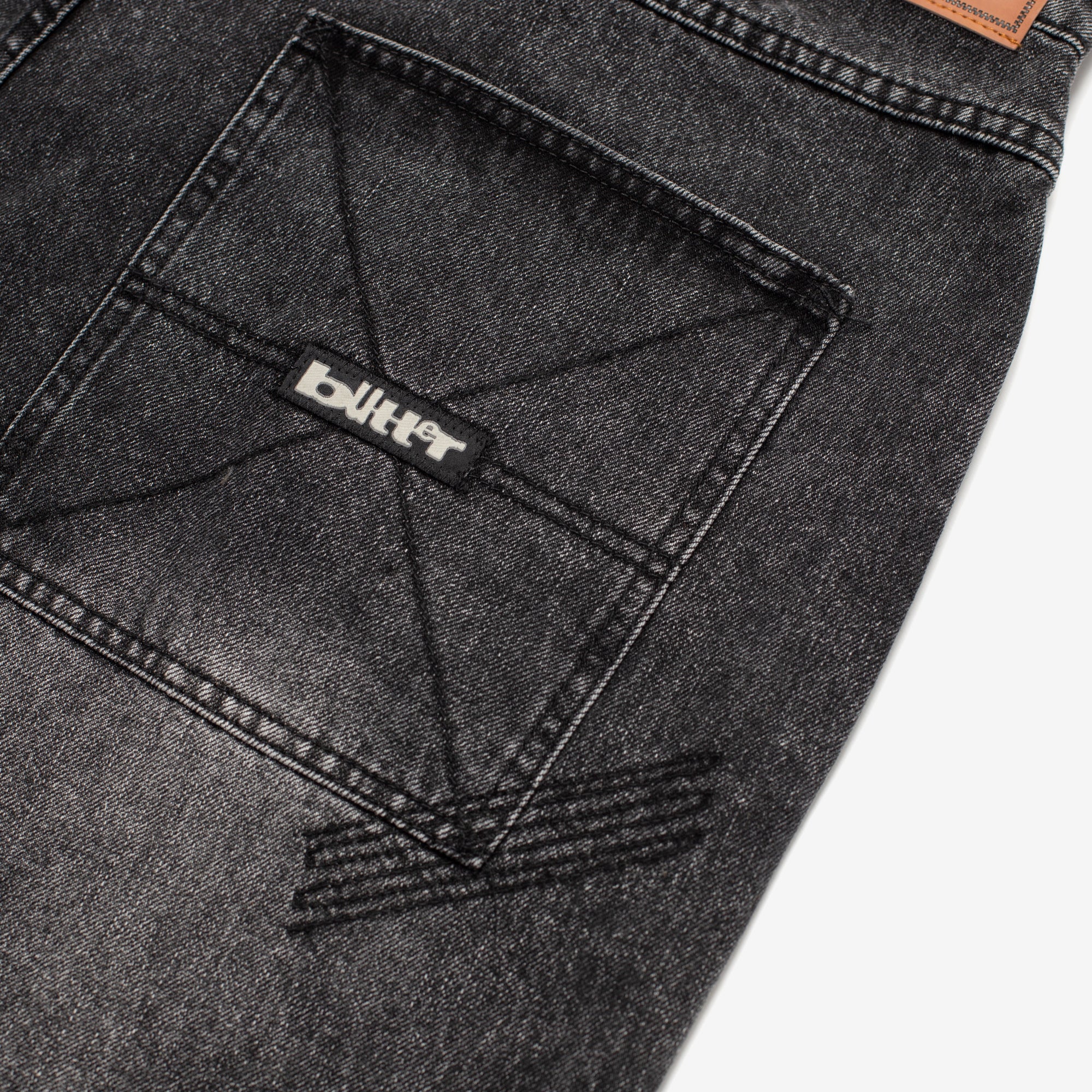 Stitch Denim Shorts - Image 5