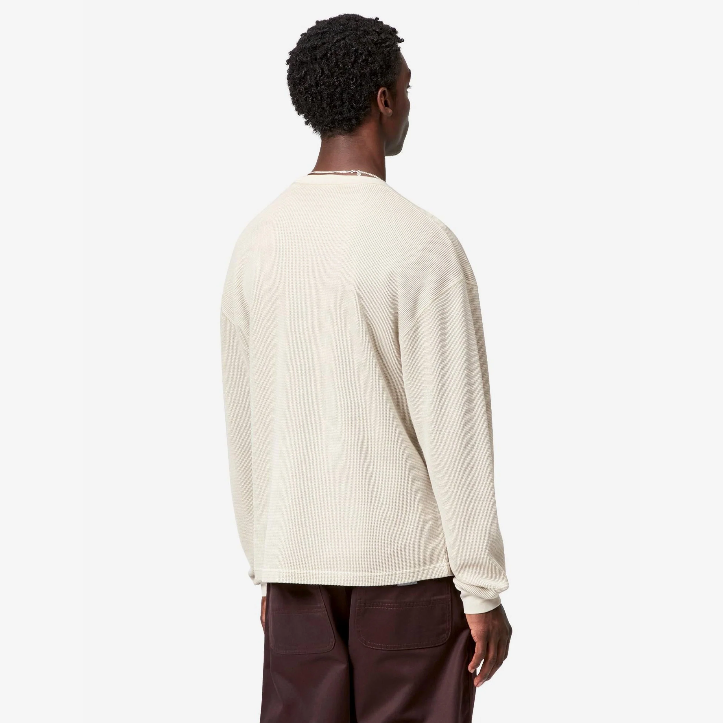 Long Sleeve Vista Waffle T-Shirt - Image 4