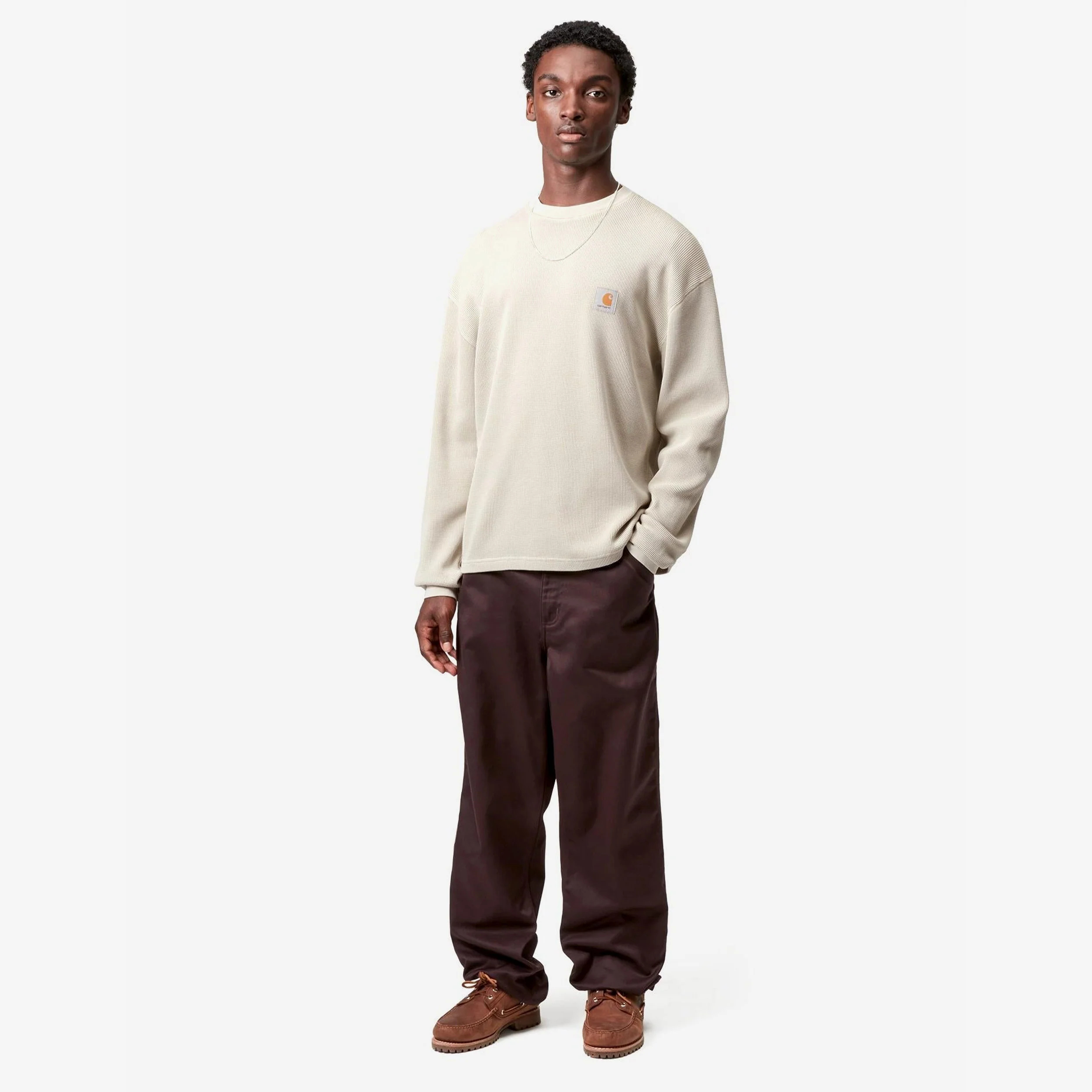 Long Sleeve Vista Waffle T-Shirt - Image 5