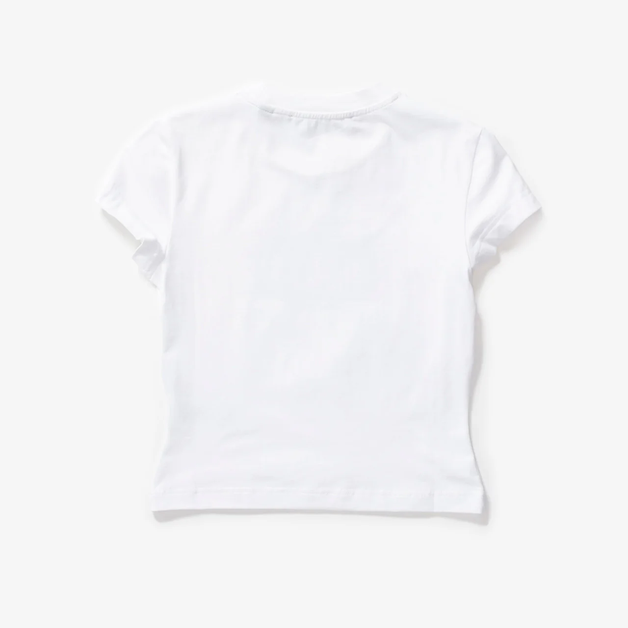 Wmns Glow Cropped Short Sleeve T-Shirt - Image 2