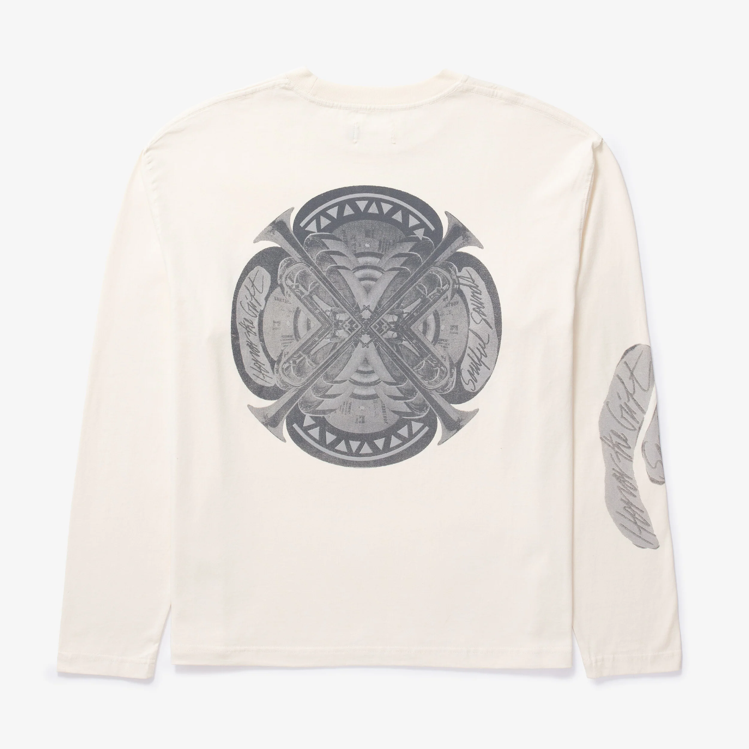 Long Sleeve Music Collage Tee - Image 2