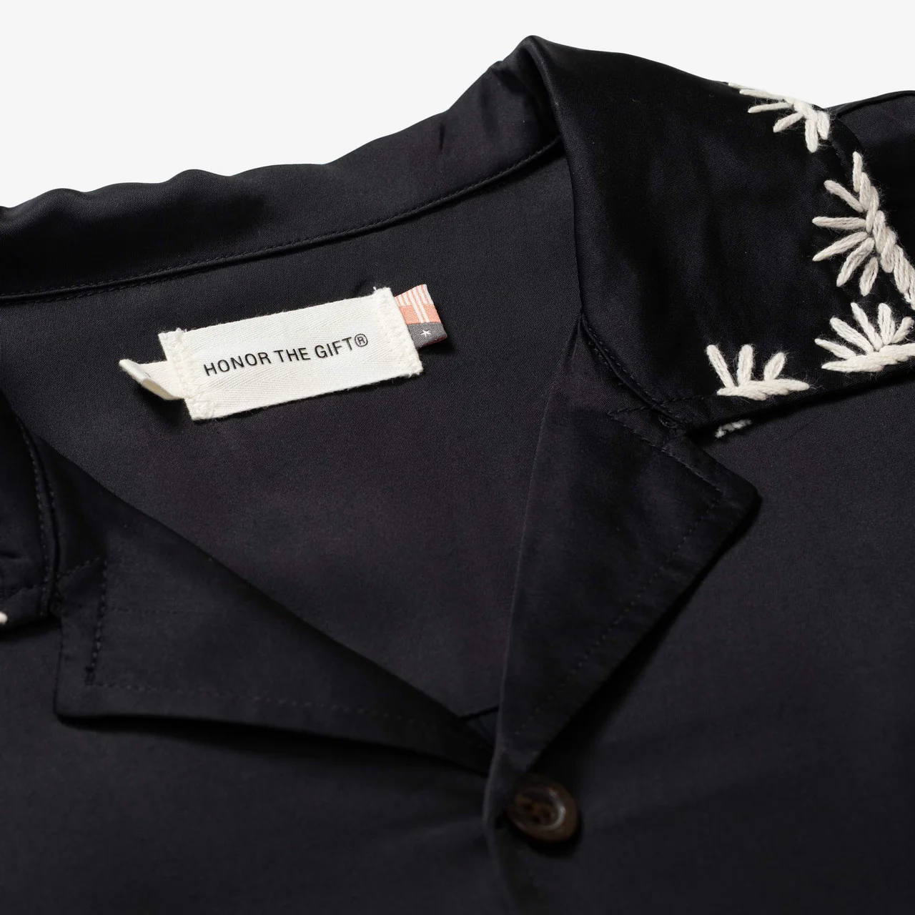 Palm Stitch Long Sleeve Button Up - Image 3