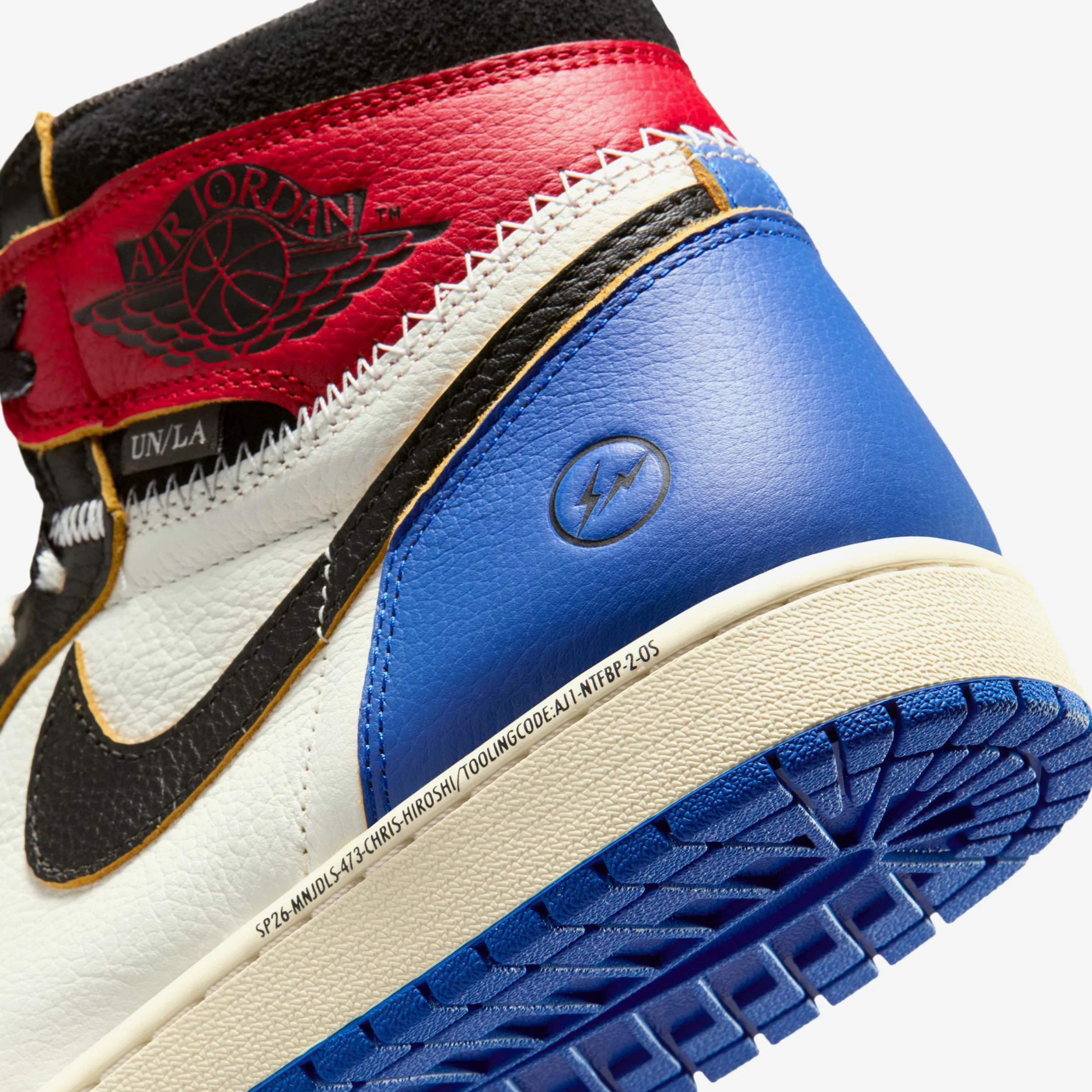 Air Jordan 1 Retro High OG x Union x Fragment - Image 8