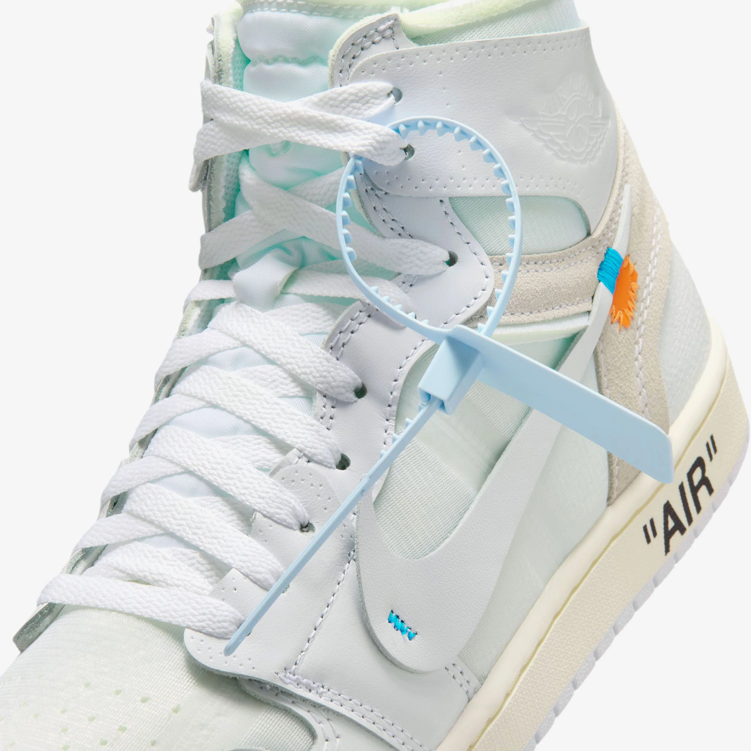 Air Jordan 1 Retro High OG x Virgil Abloh Archive "Alaska" - Image 6