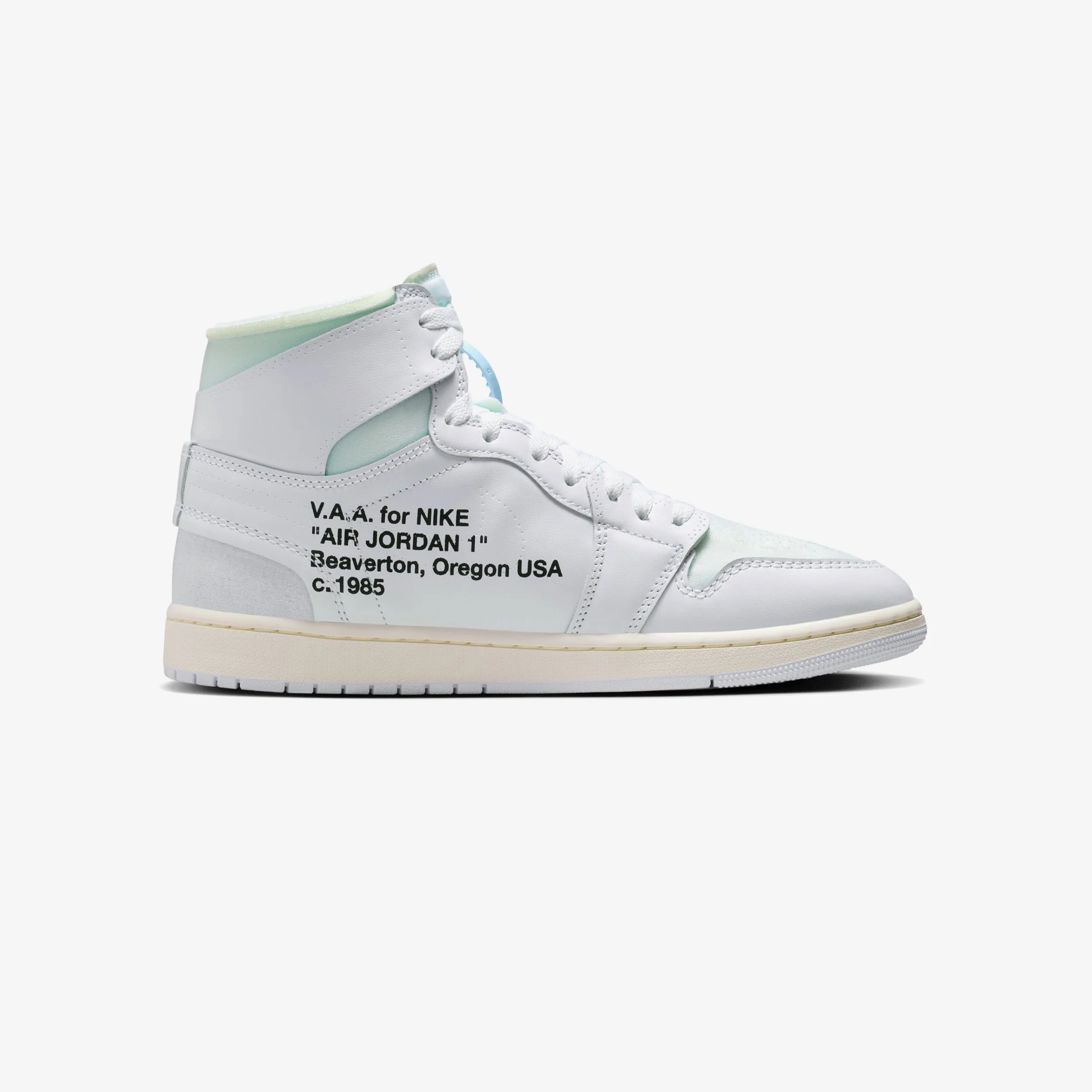 Air Jordan 1 Retro High OG x Virgil Abloh Archive "Alaska" - Image 9
