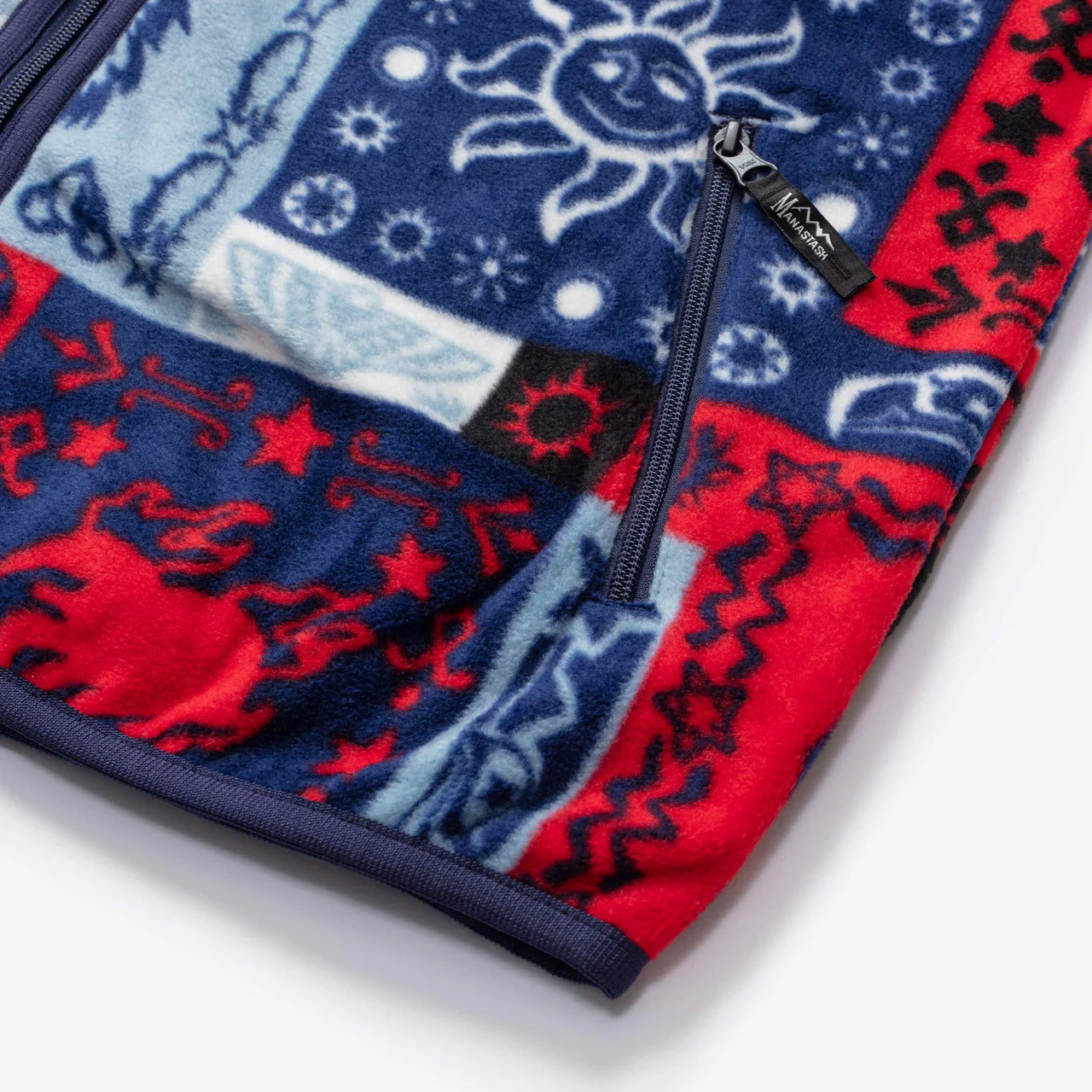 Bandana Fleece Jacket - Image 5