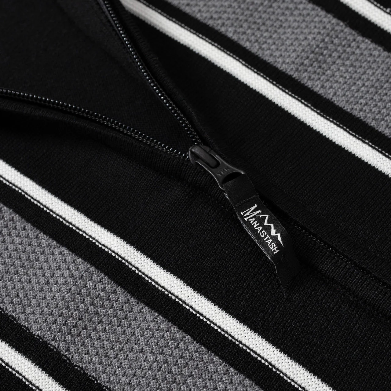 Mca Stripe Zip Knit - Image 4