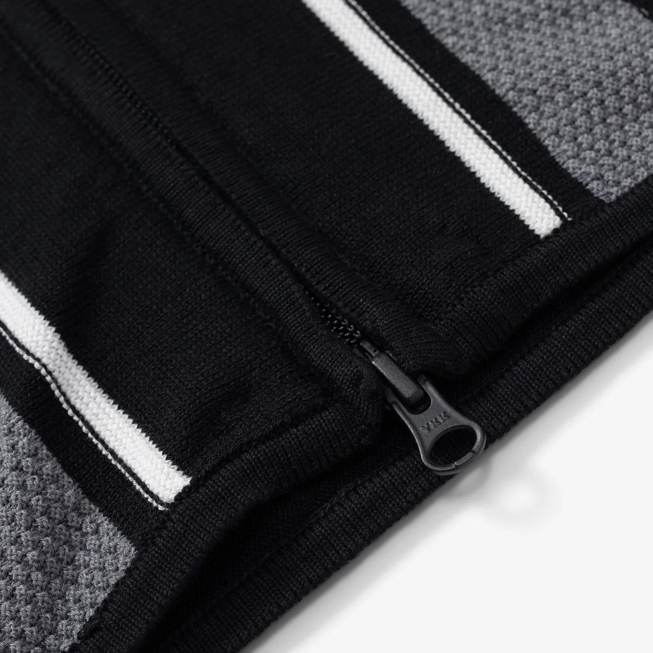 Mca Stripe Zip Knit - Image 5