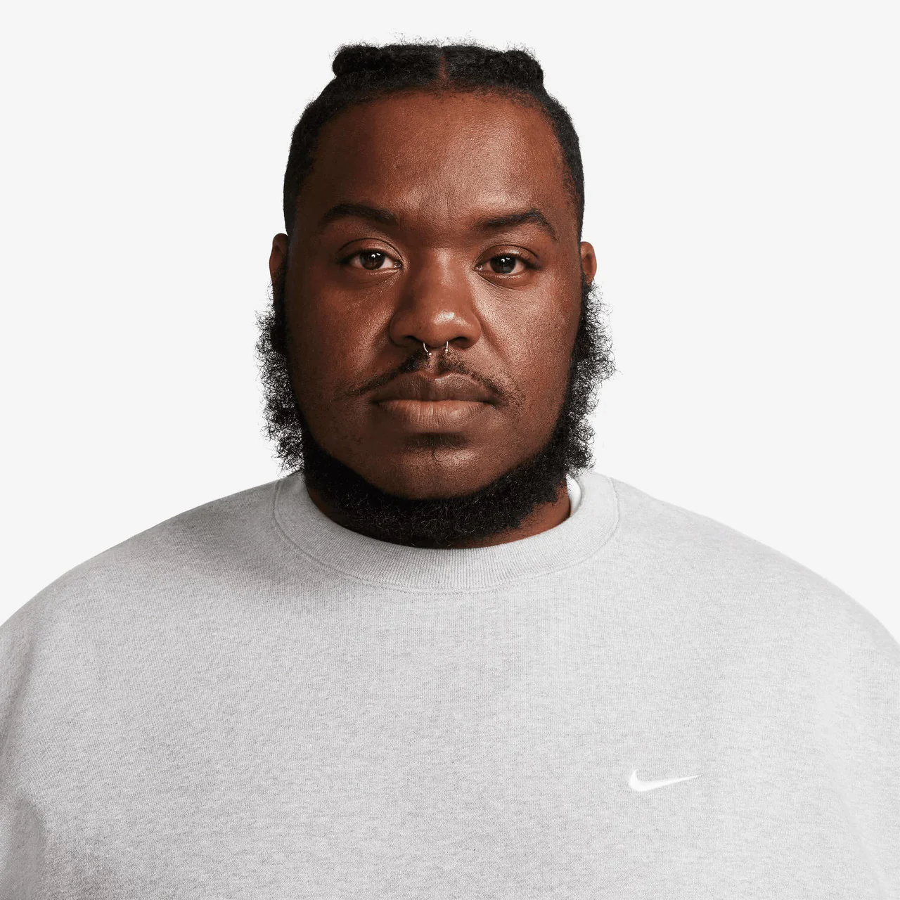 Solo Swoosh Fleece Crew - Image 7