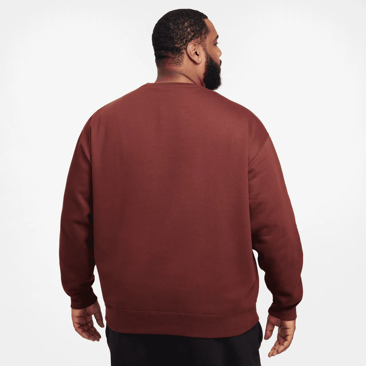Solo Swoosh Fleece Crew - Image 7