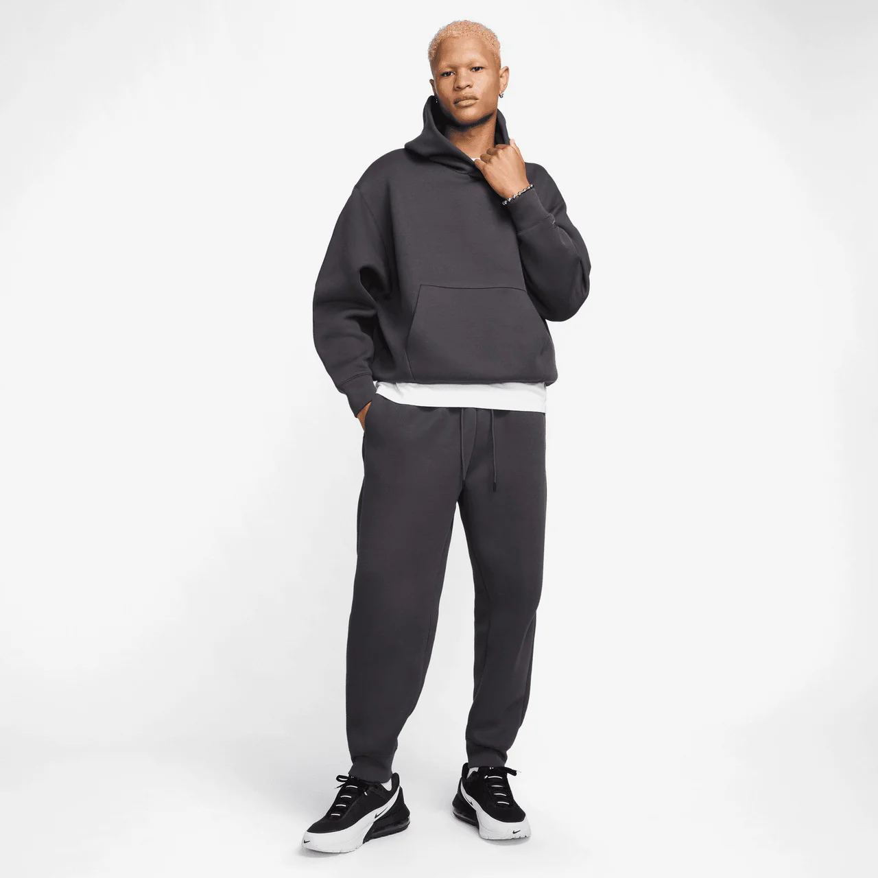 Tech Reimagined Fleece Hoodie - Image 7