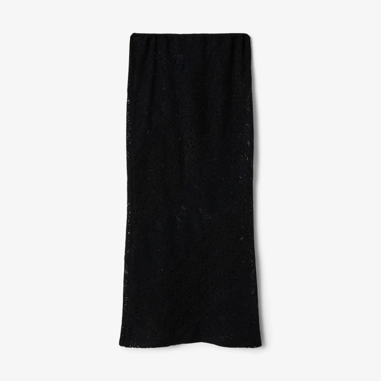 Wmns Bias Line Lace Skirt - Image 2