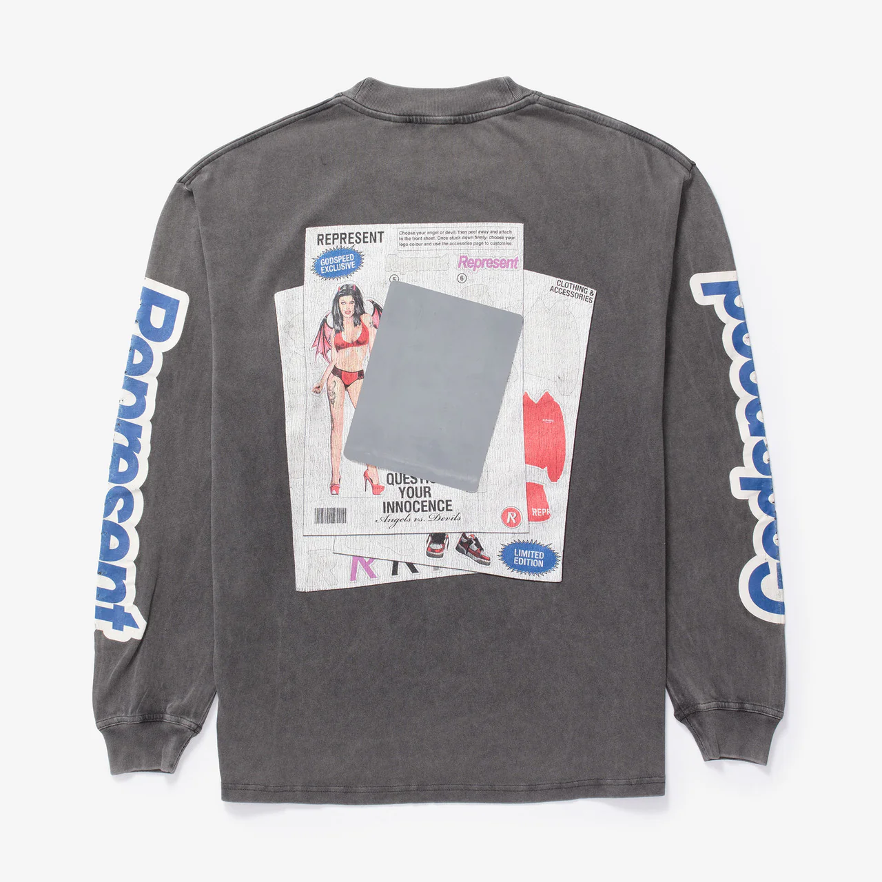 Question Your Innocence Long Sleeve T-Shirt - Image 2