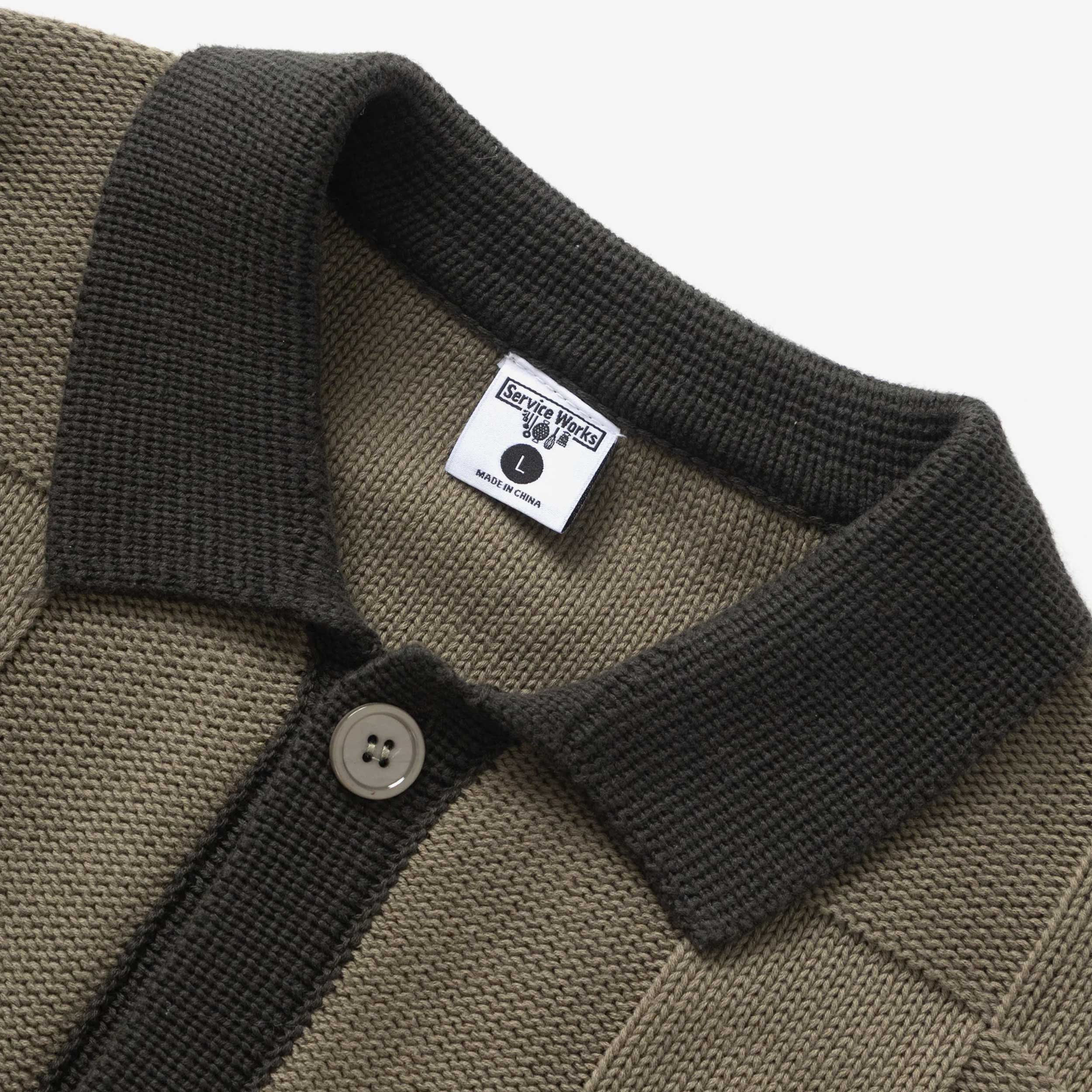 Check Panel Cardigan - Image 5