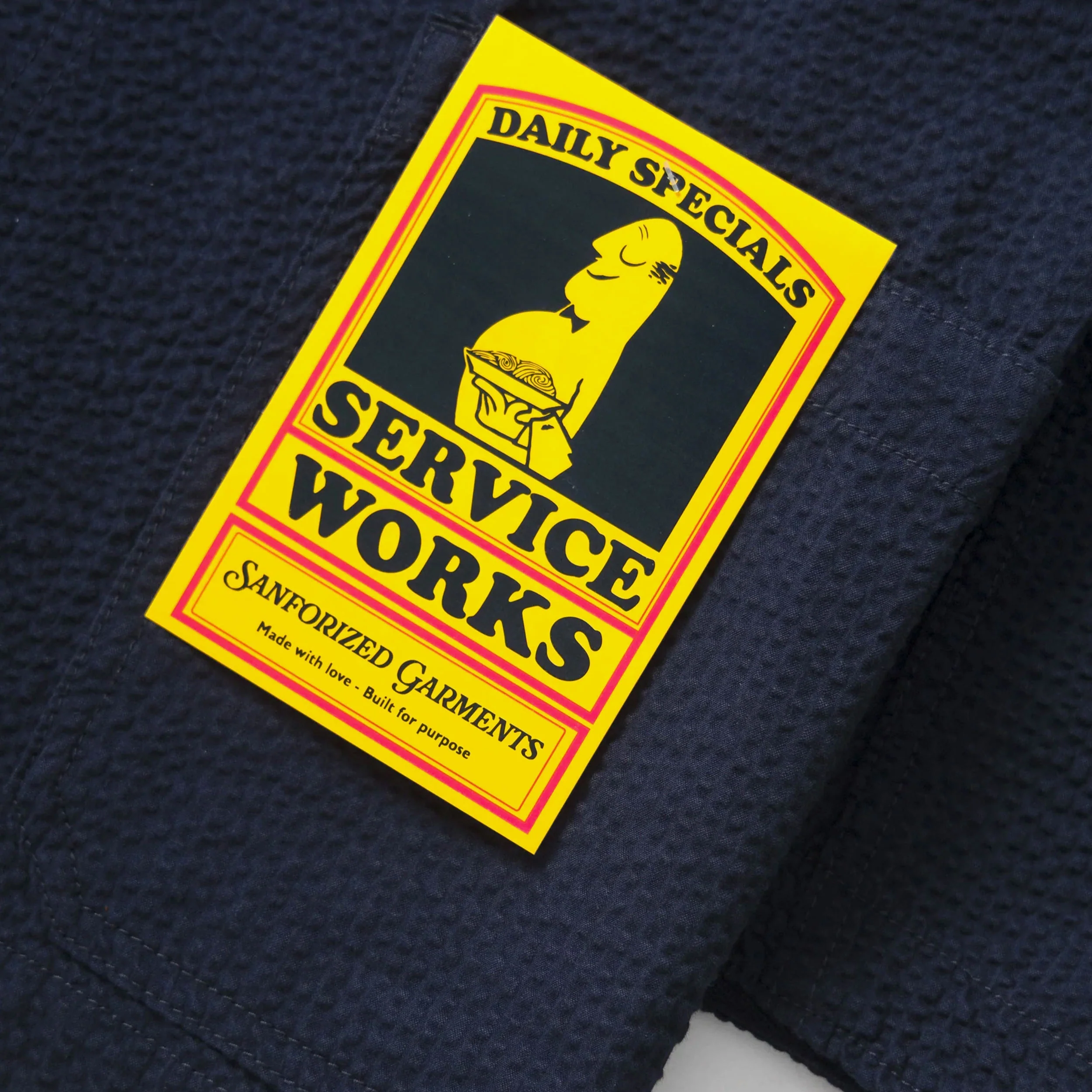 Seersucker Server Suit Jacket - Image 4
