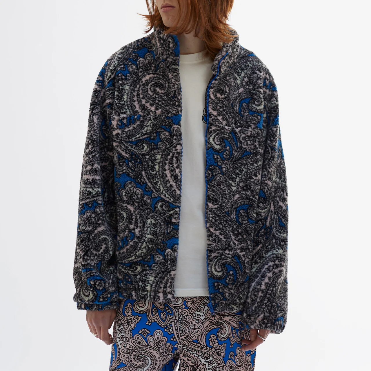 Paisley Fleece Jacket - Image 7