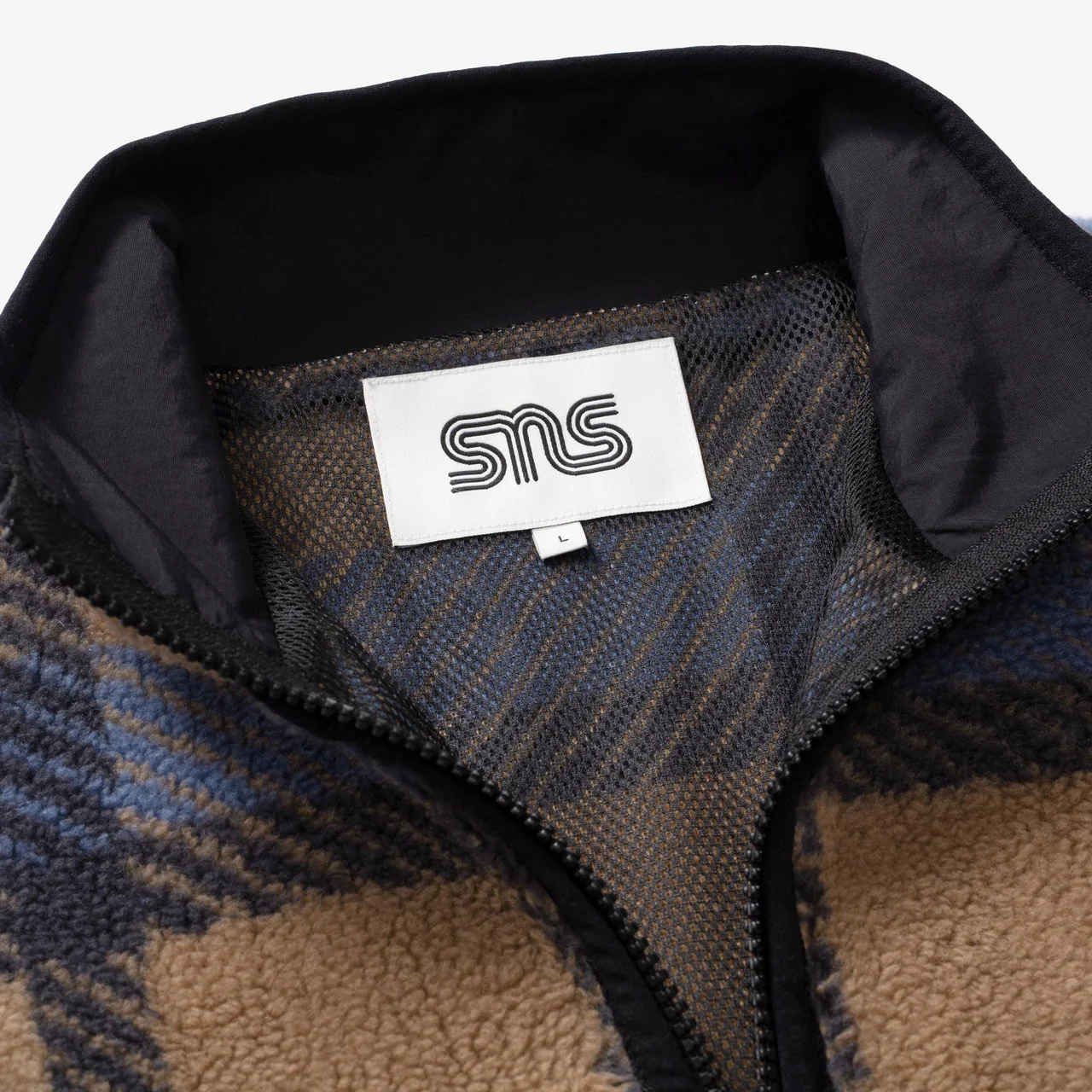 Plaid Fleece Jacket - Image 3