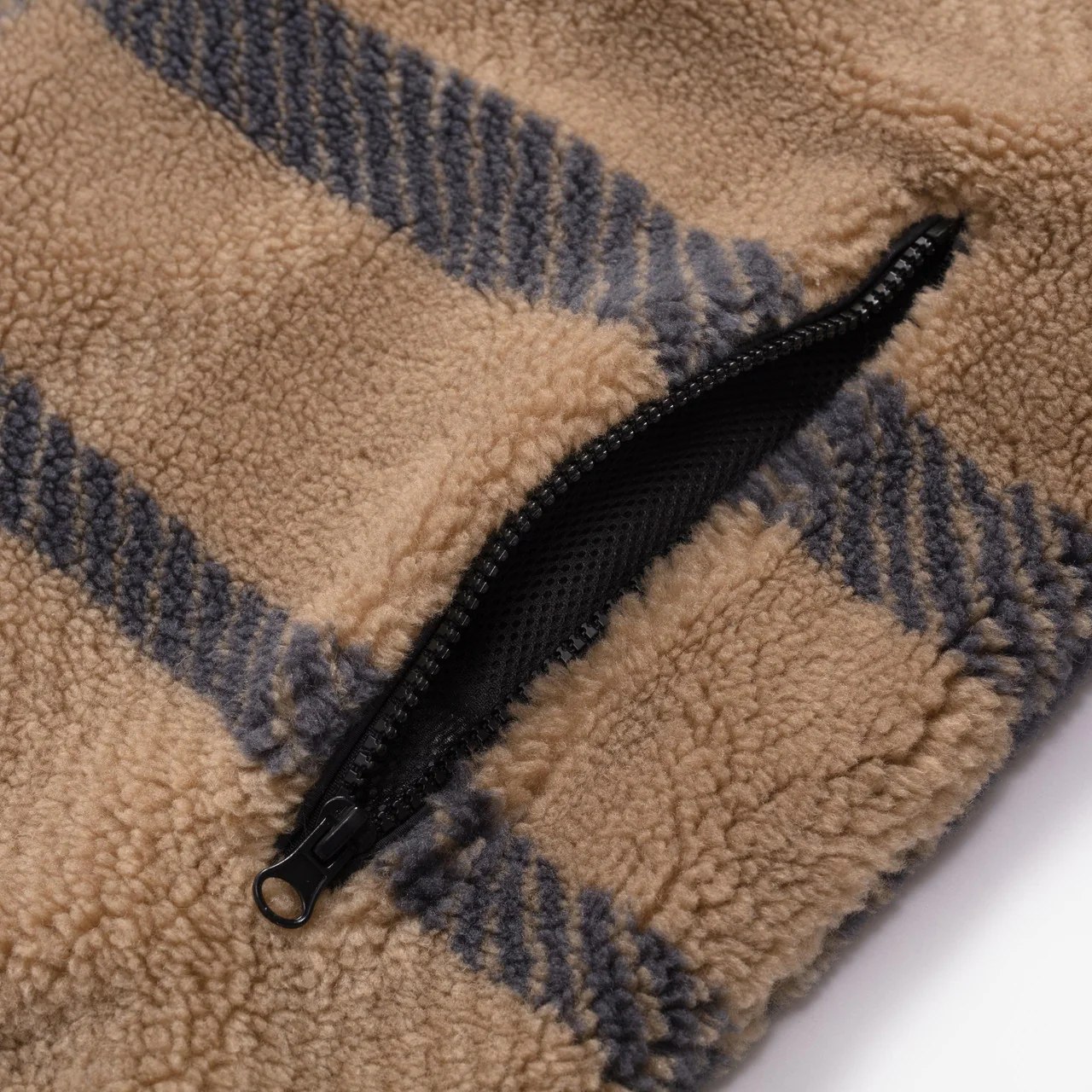 Plaid Fleece Jacket - Image 5
