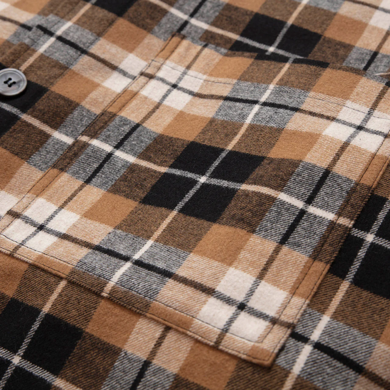 Recycled Cotton Flannel Shirt - Image 9