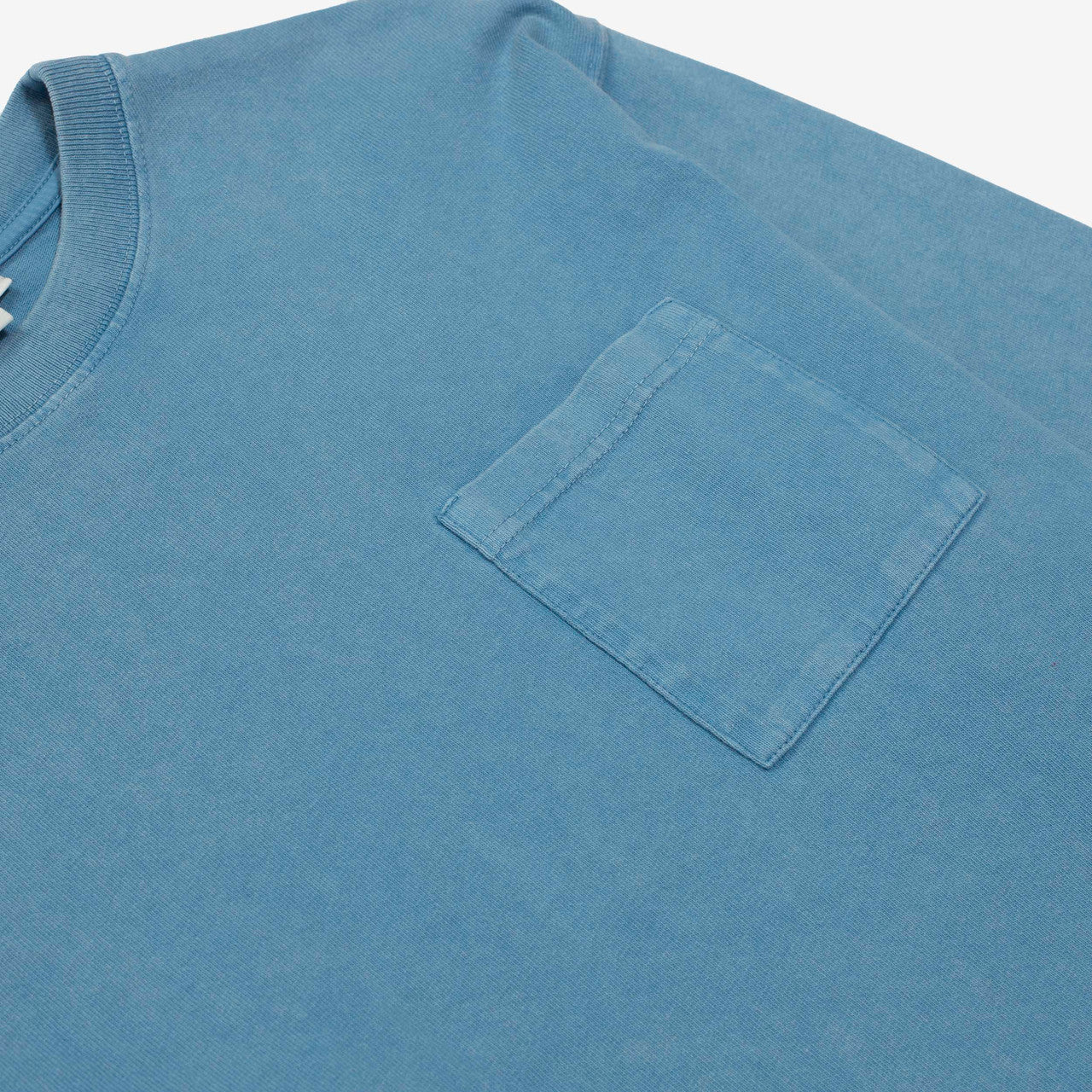 Washed Long Sleeve Pocket Tee - Image 4