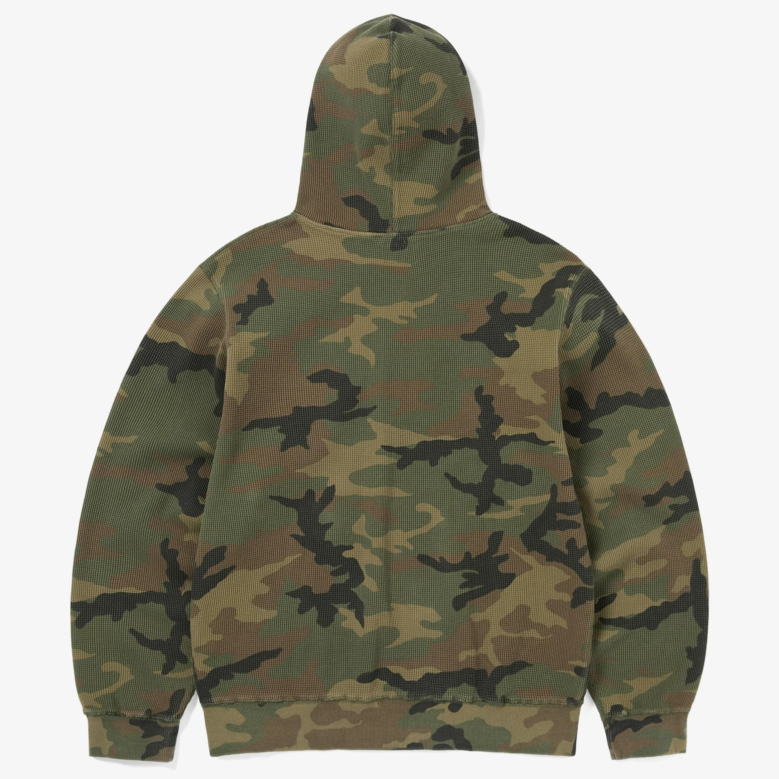 Camouflage Thermal Zip Up Hoodie - Image 2