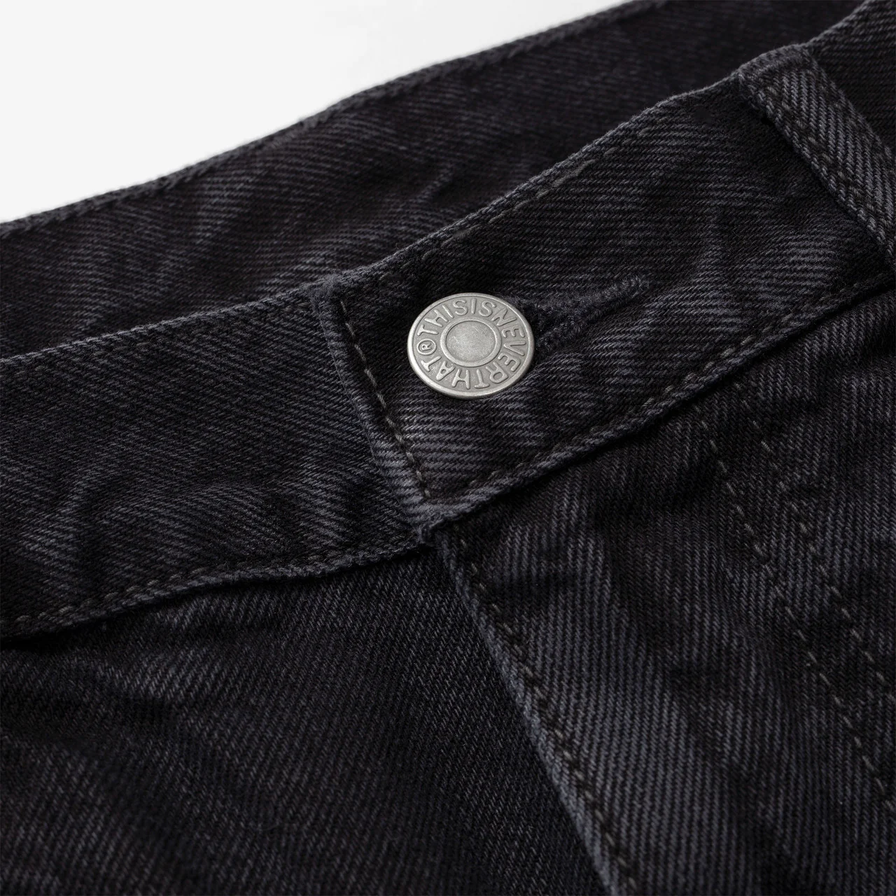 Washed Denim Short - Image 4